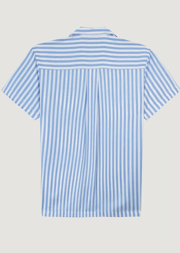 MAISON LABICHE Chemises Chemise Maison Labiche - Laurens NB Cream Blue Stripes