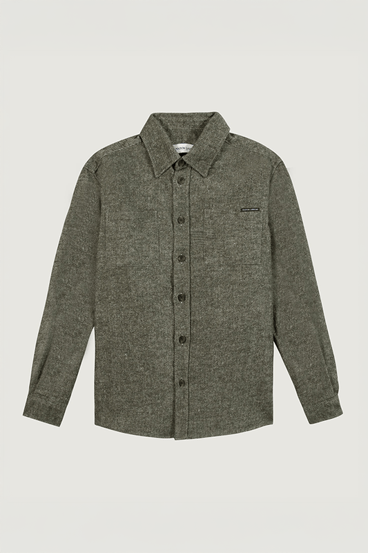 MAISON LABICHE Chemises FLANNEL OAK GREEN / S Surchemise Maison Labiche - La Surchemise Monge en flanelle