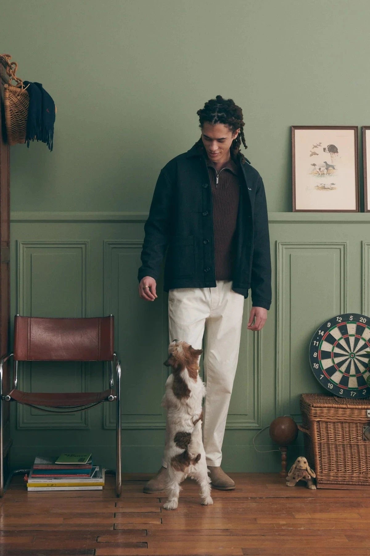 MAISON LABICHE Veste/Blouson Veste Maison Labiche - Sébasto wool worker jacket