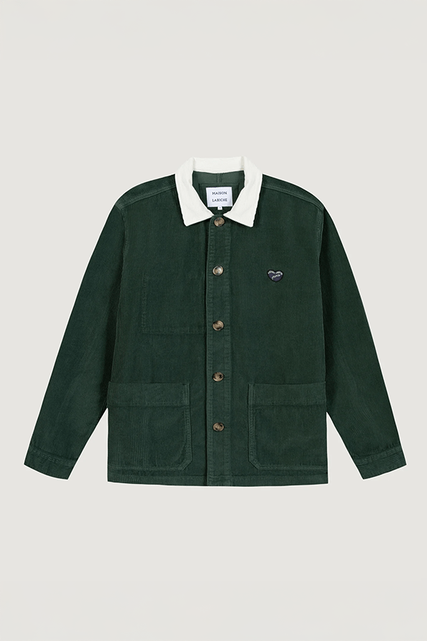 MAISON LABICHE Veste Maison Labiche - Sébasto En Velours patch coeur