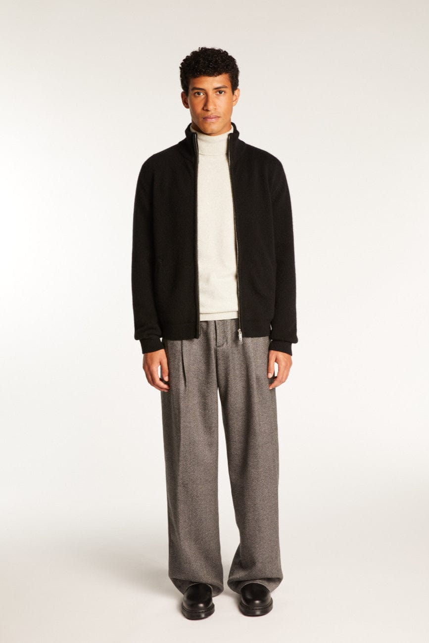 MONTAGUT Pull/Cardigan/Gilet Pull Maison Montagut - Gilet zippé en cachemire Elysée Duo