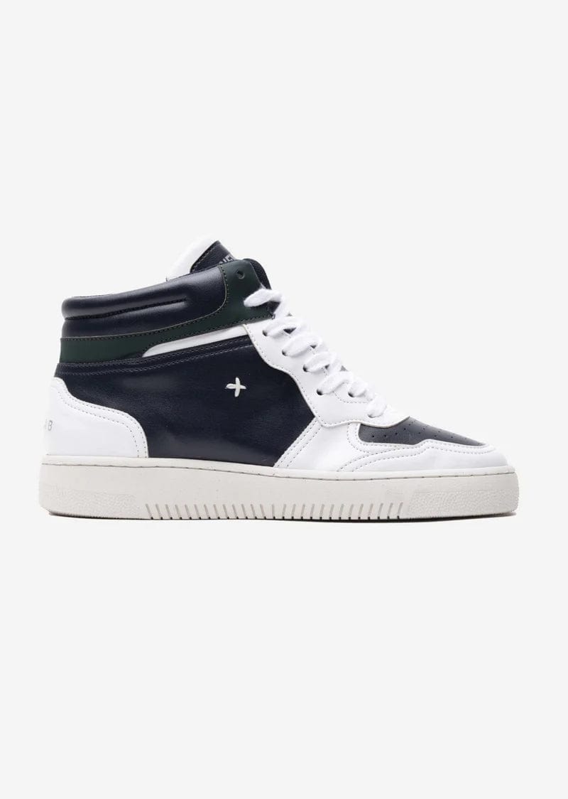 Newlab Chaussures White / Navy / 40 Chaussures Newlab - Baskets NL11 Mid