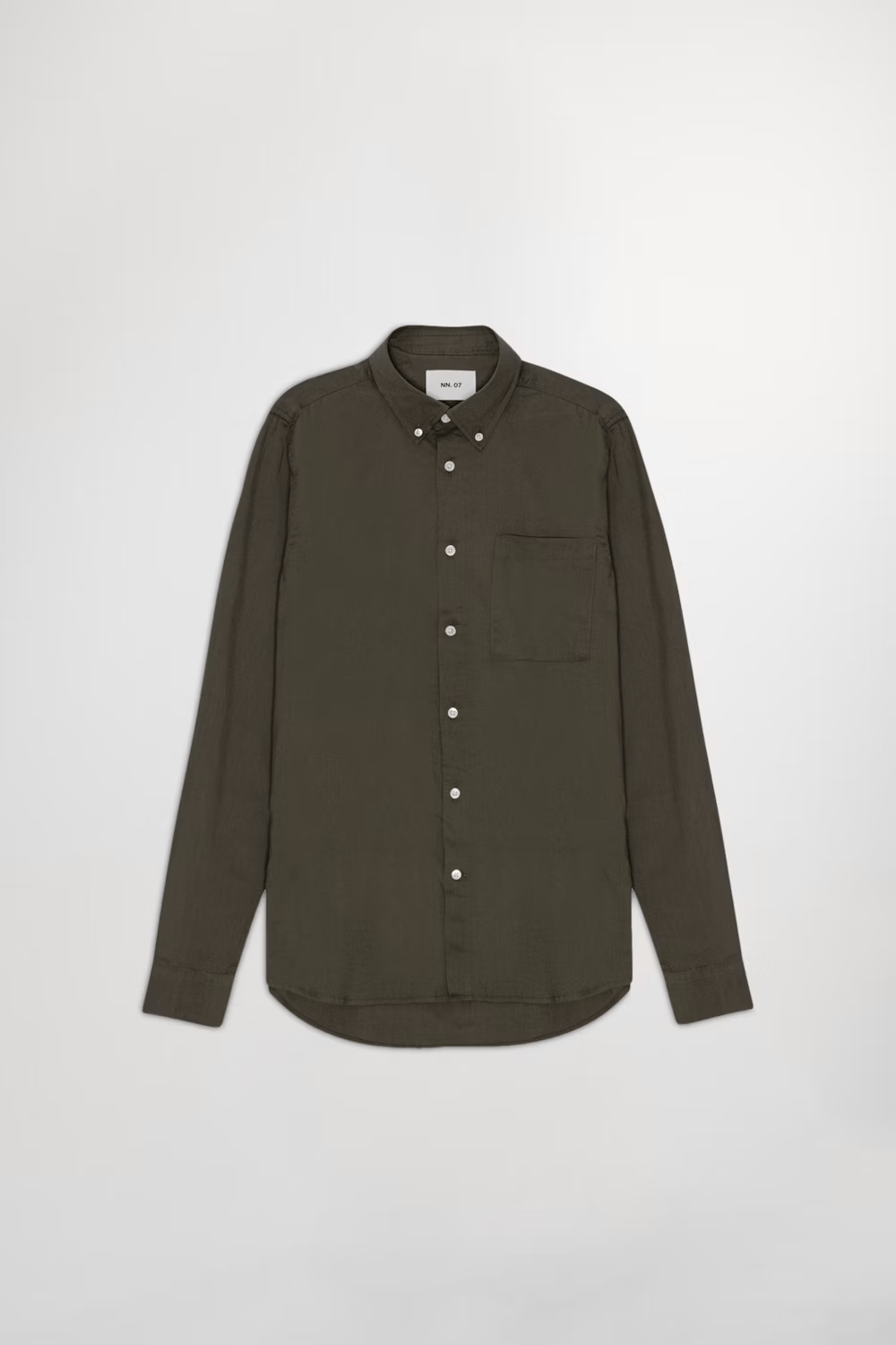 NN07 Chemises 354 DARK ARMY / XS Chemise NN07 - Arne BD Arne Twill Shirt 5655