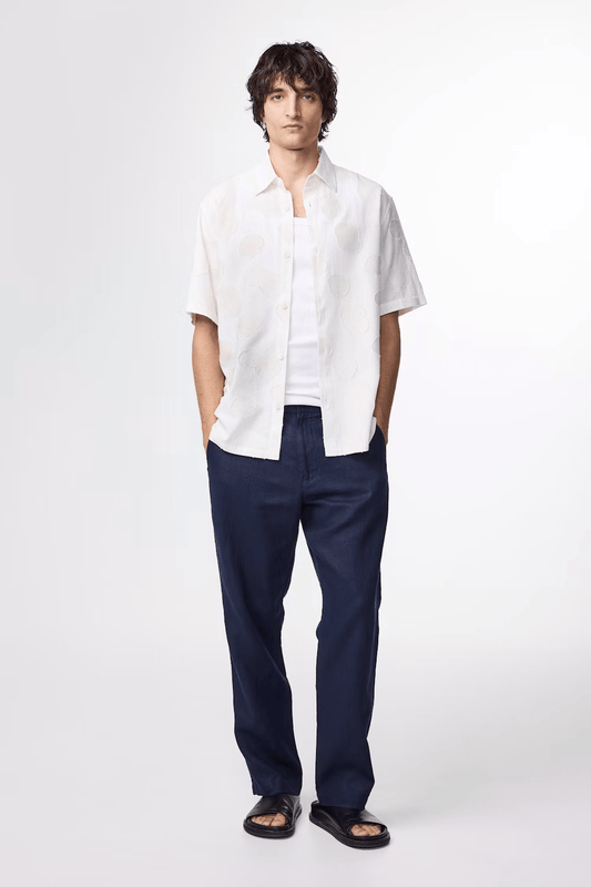NN07 Chemises Chemise NN07 - Freddy Fil-coupé jacquard Shirt 5715