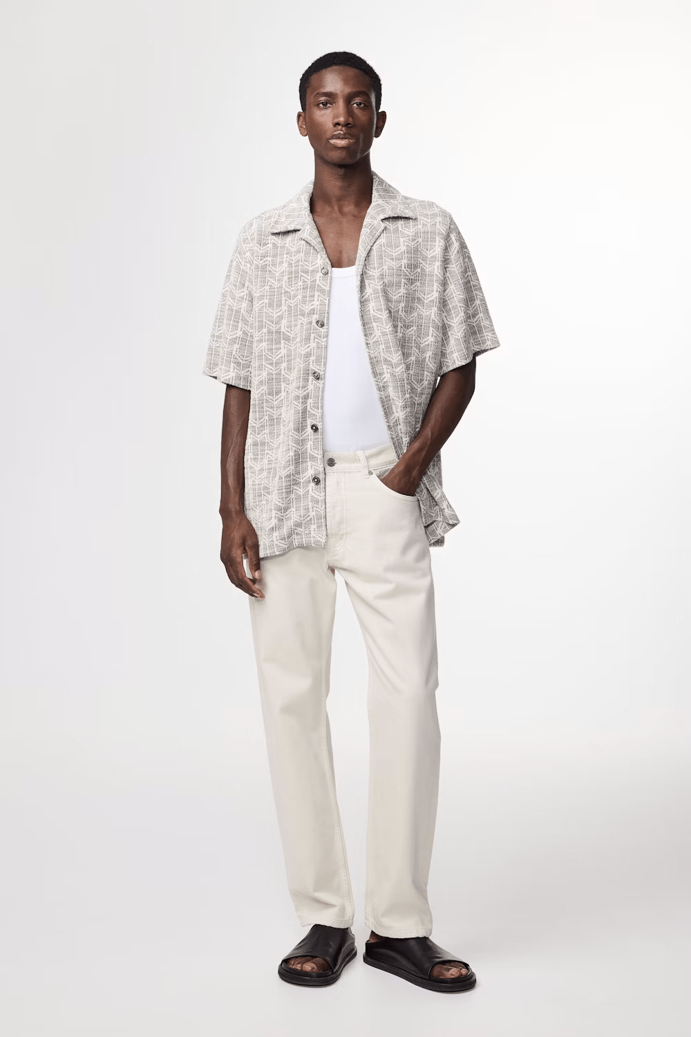 NN07 Chemises Chemise NN07 -  Julio Bouclé Jacquard Shirt 3420