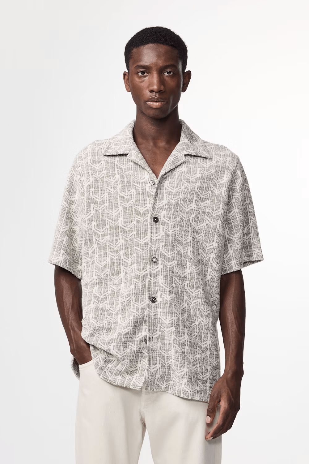 NN07 Chemises Chemise NN07 -  Julio Bouclé Jacquard Shirt 3420