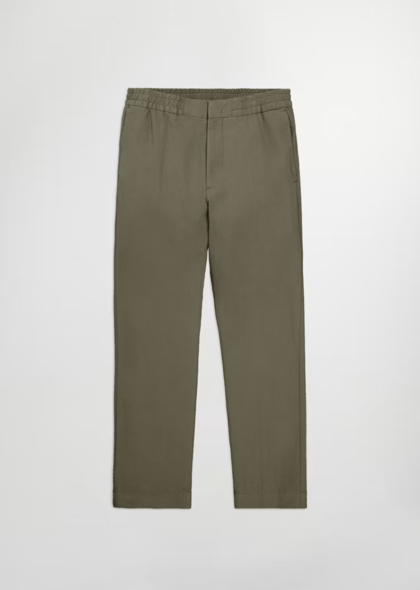 NN07 Pantalons Capers / W28 / L32 Pantalon NN07 - Seersucker Trouser Billie 1040