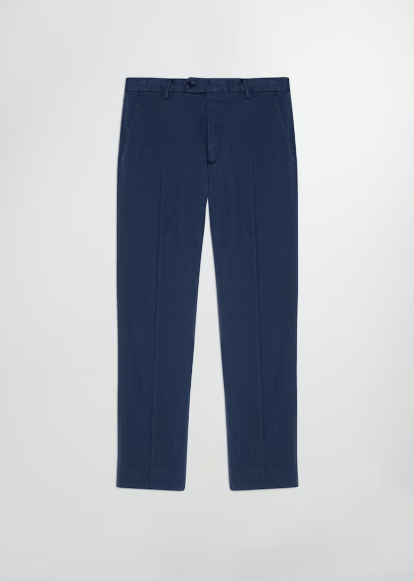 NN07 Pantalons Navy Blue / W28 / L32 Pantalon NN07 - Lyocell Trouser Wilhelm 1804
