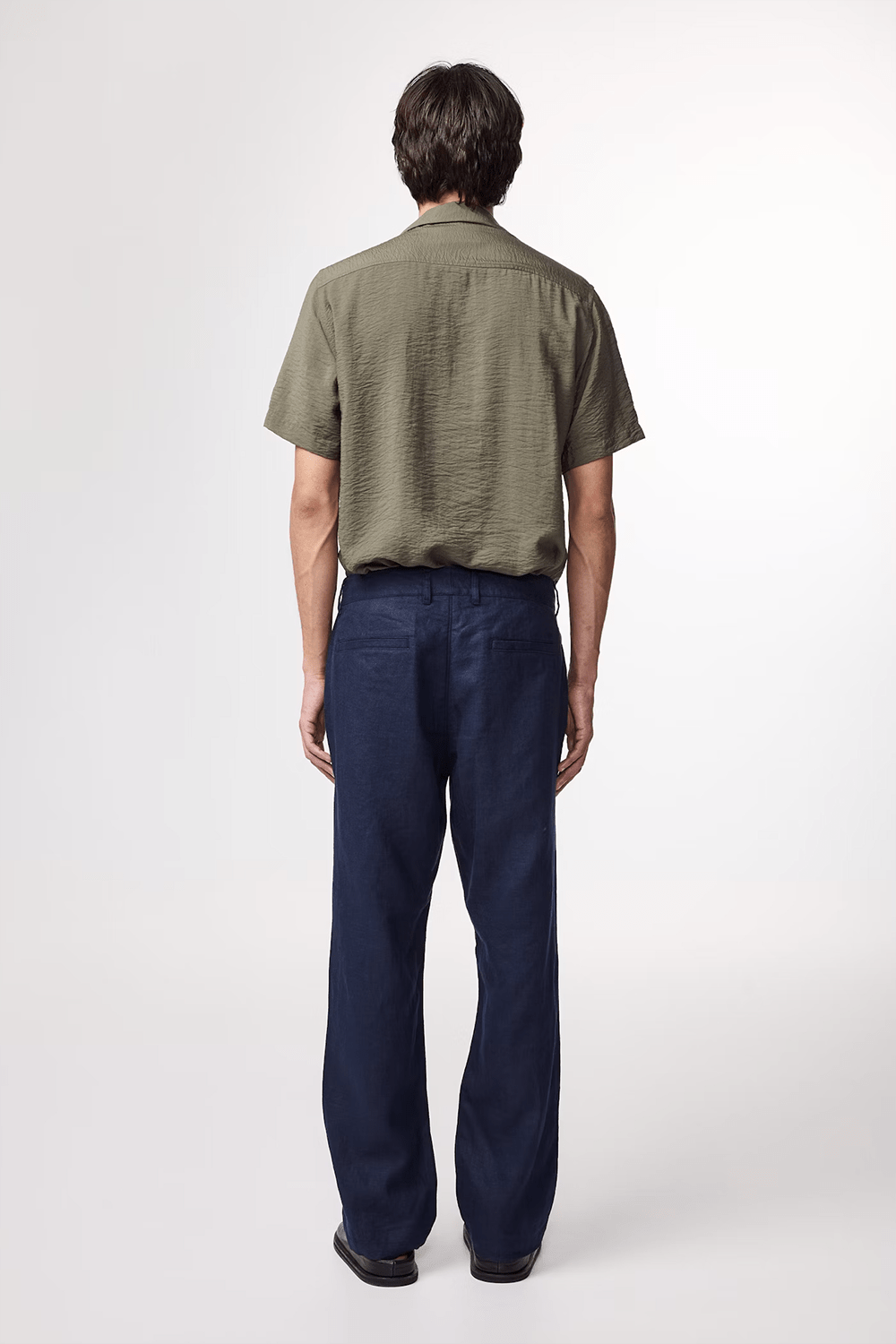 NN07 Pantalons Pantalon NN07 - Aden Straight leg linen regular fit Trouser 1454