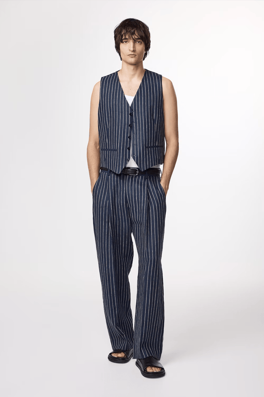 NN07 Pantalons Pantalon NN07 - Kay Relaxed Fit Linen Trouser 1455