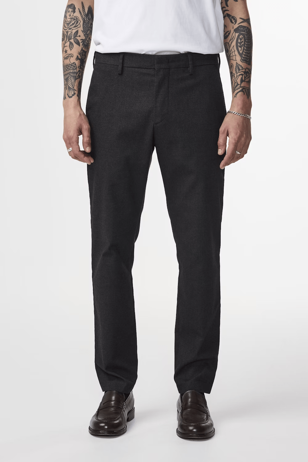 NN07 Pantalons Pantalon NN07 - Theo Melange tailored slim Fit Chino 1067