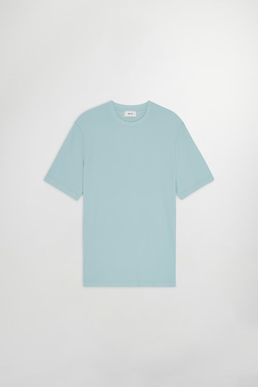 NN07 Polo/T-shirt 284 WINTER SKY / S T-shirt NN07 - Clive Honeycomb Structured Tee 3323