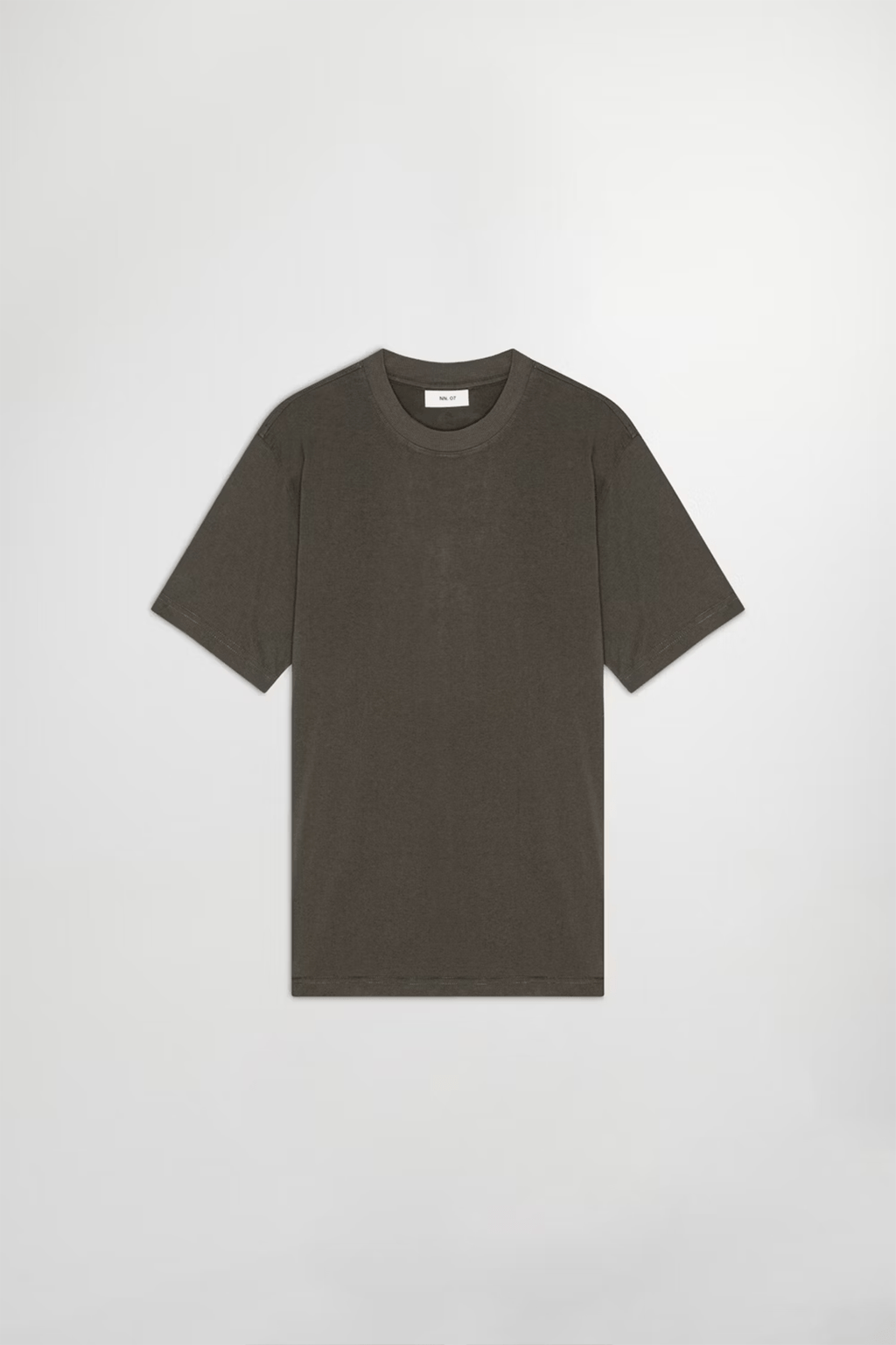 NN07 Polo/T-shirt 354 DARK ARMY / S T-shirt NN07 - Adam Casual Pima Tee 3209