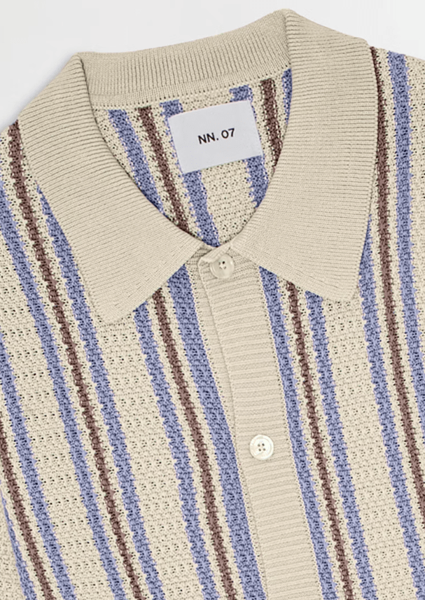 NN07 Polo/T-shirt Polo NN07 - Jackie 6636 Knitted Polo