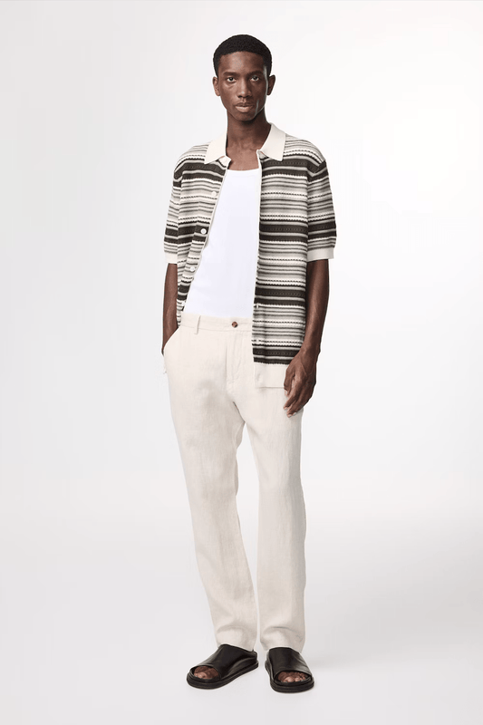NN07 Polo/T-shirt Polo NN07 - Nolan Textured Cardigan Polo 6686