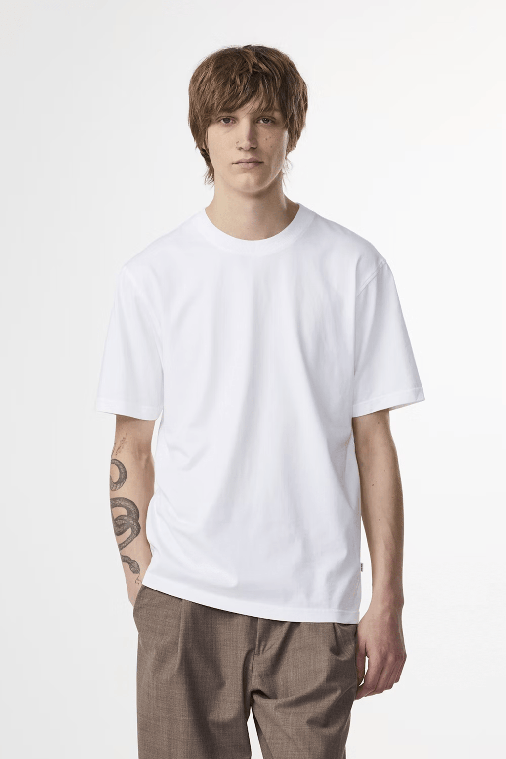 NN07 Polo/T-shirt T-shirt NN07 - Adam Casual Pima Tee 3209
