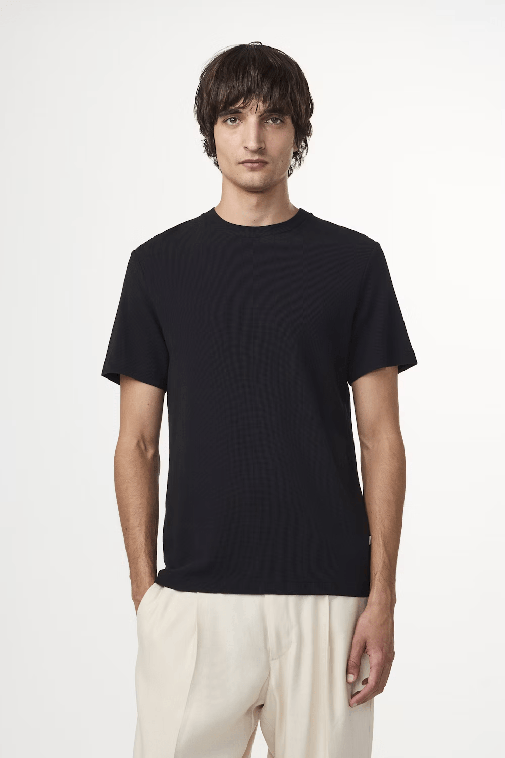 NN07 Polo/T-shirt T-shirt NN07 - Clive Honeycomb Structured Tee 3323