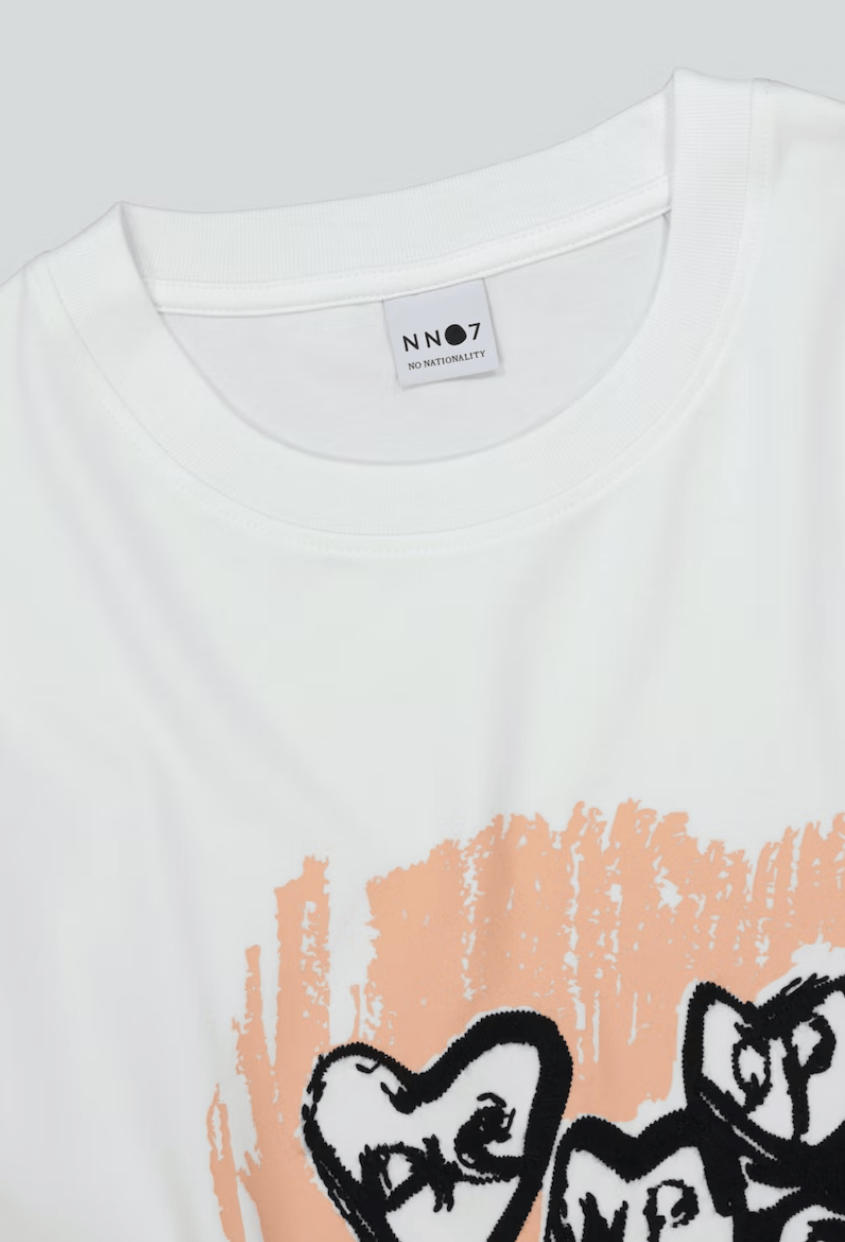 NN07 Polo/T-shirt T-shirt NN07 - Nat Print Tee 3485
