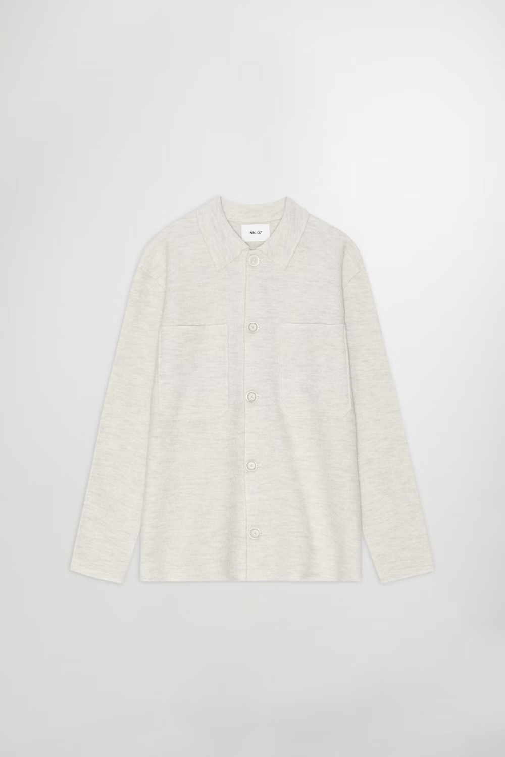 NN07 Pull/Cardigan/Gilet 016 IVORY / XS Surchemises NN07 - Jonas Boiled wool Overshirt 6398