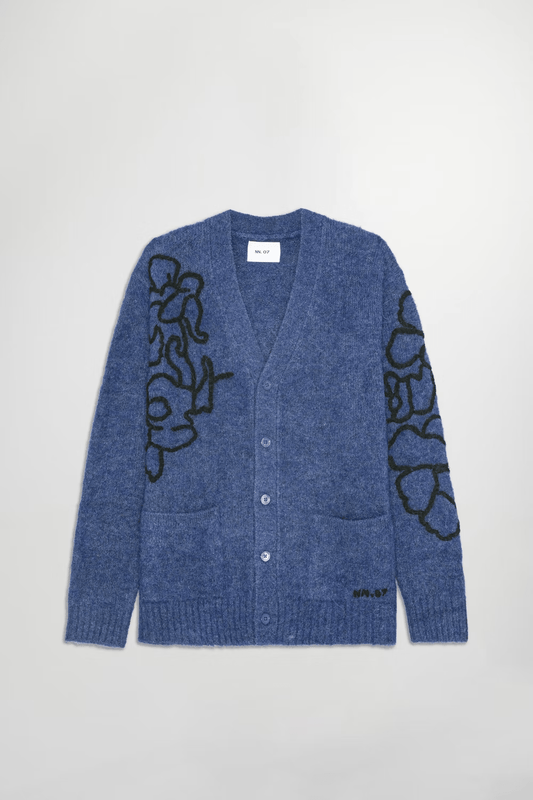NN07 Pull/Cardigan/Gilet Cardigan NN07 - Kyle Cardigan Embroidery Cardigan 60021