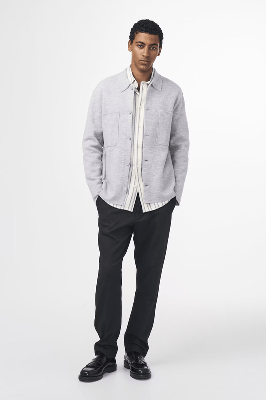 NN07 Pull/Cardigan/Gilet Surchemises NN07 - Jonas Boiled wool Overshirt 6398