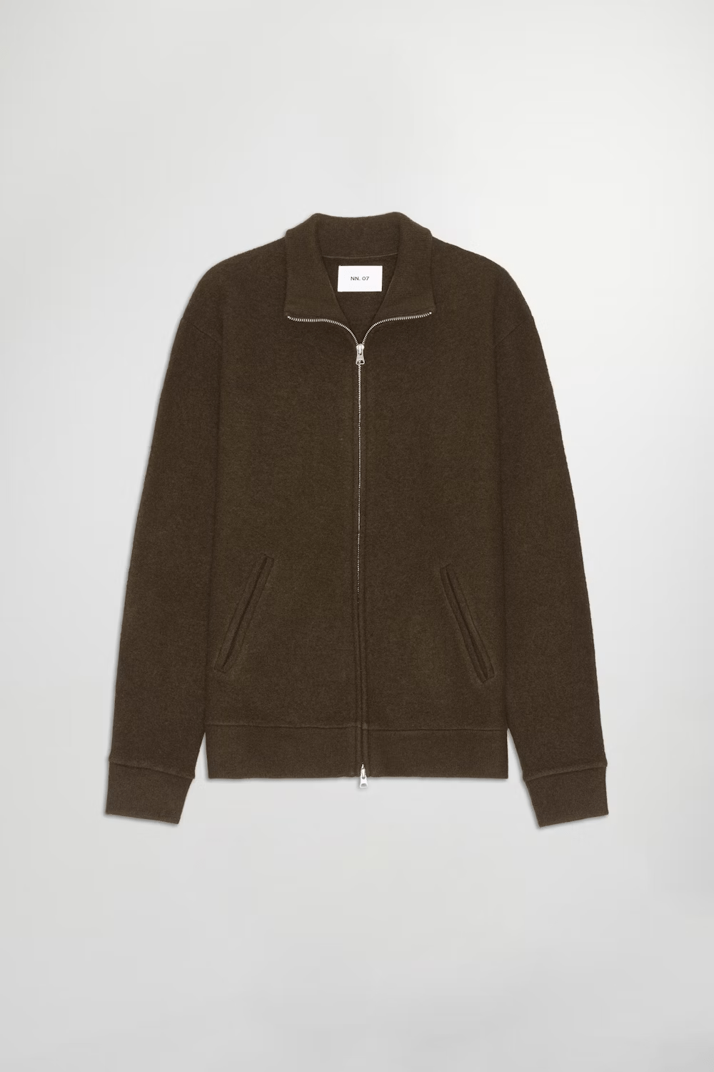 NN07 Veste/Blouson 826 DEMITASSE / S Veste NN07 - Boiled Full Zip Boiled wool Hybrid 6398