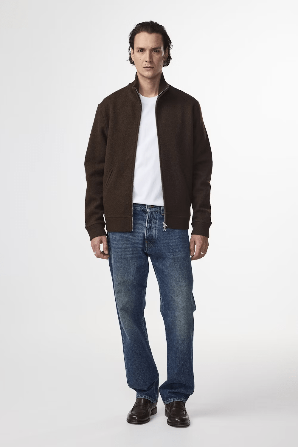 NN07 Veste/Blouson Veste NN07 - Boiled Full Zip Boiled wool Hybrid 6398