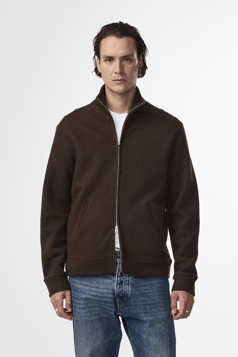 NN07 Veste/Blouson Veste NN07 - Boiled Full Zip Boiled wool Hybrid 6398