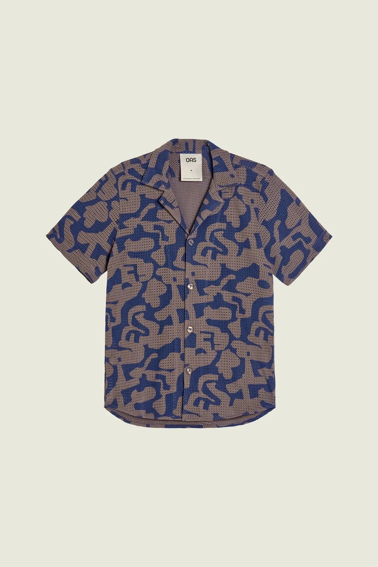 OAS Chemises MOREL PUZZLOTEC / XS Chemise OAS - Cuba Net Shirt