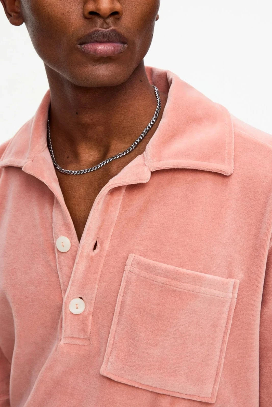 OAS Polo/T-shirt Polo OAS - Cameo Girona Velour Shirt
