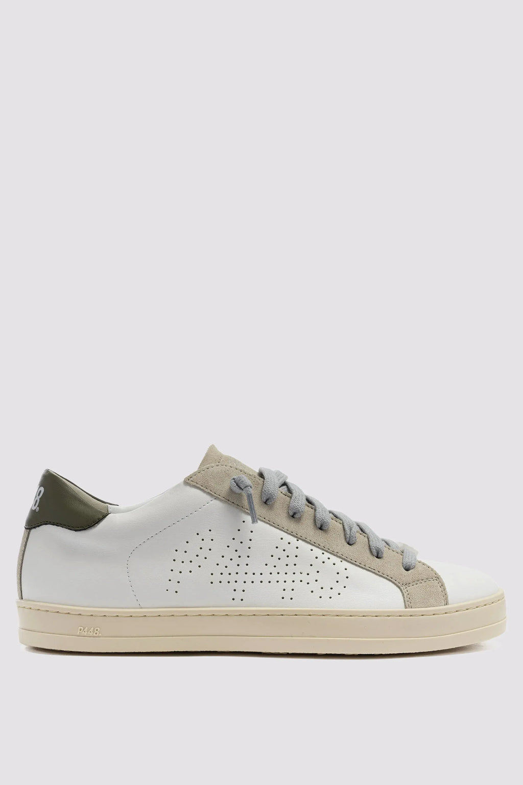 P448 Chaussures P448 - Corjohn Recycled White/Verde