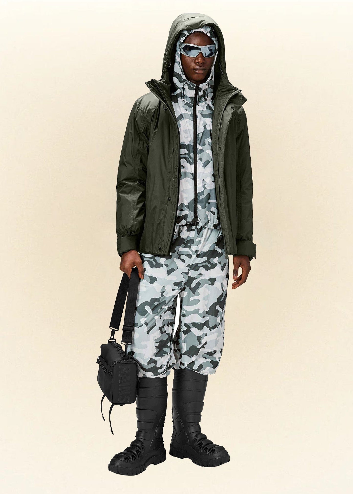 Rains Doudoune/manteaux/outerwear/blousons Manteau Rains - Vardo Jacket