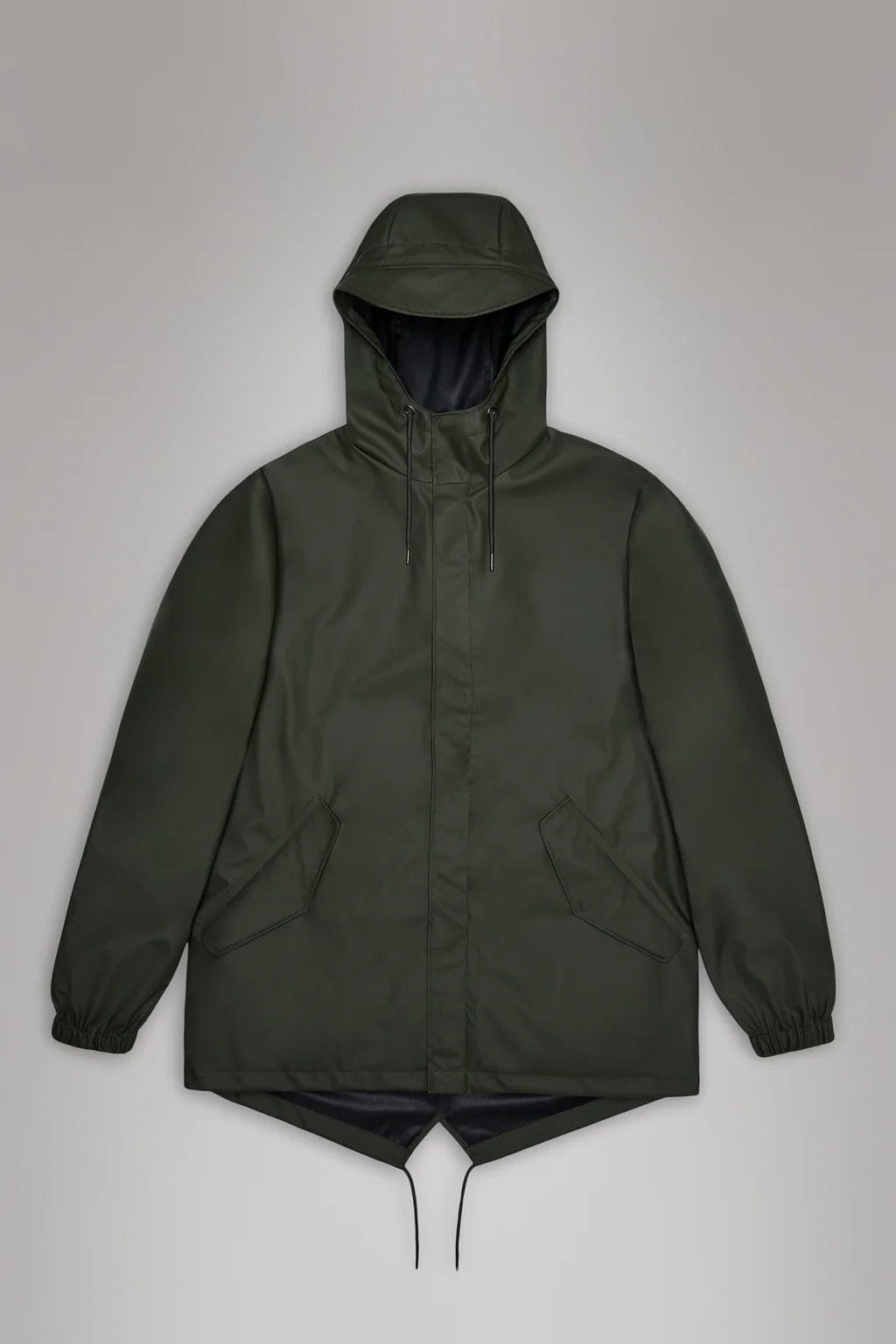 RAINS Veste/Blouson 03 GREEN / S Imperméable Rains - Fishtail Jacket