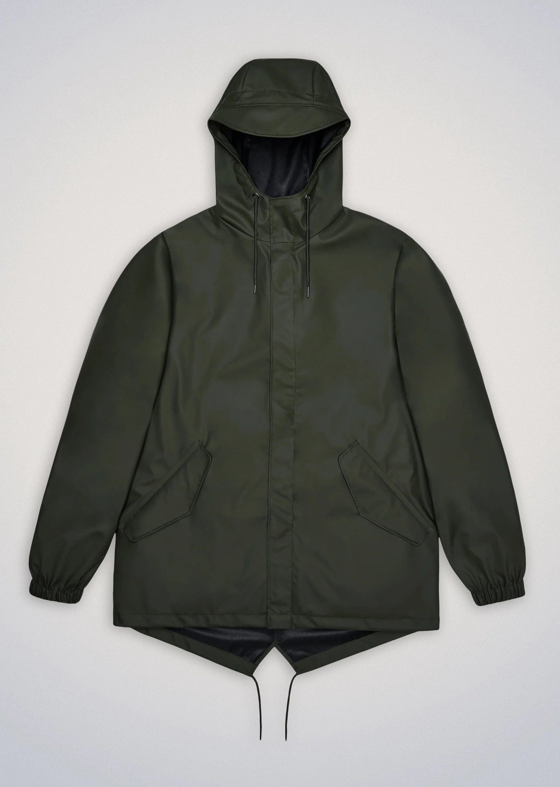 Rains Veste/Blouson Green / XS Imperméable Rains - Fishtail Jacket