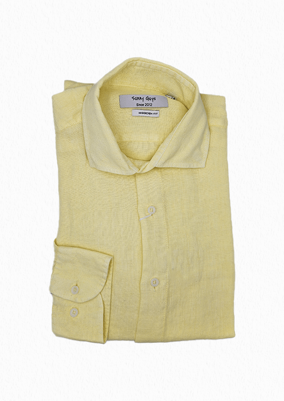 Sunny Guys Chemises Jaune / S Chemise Sunny Guys - Chemise en Lin