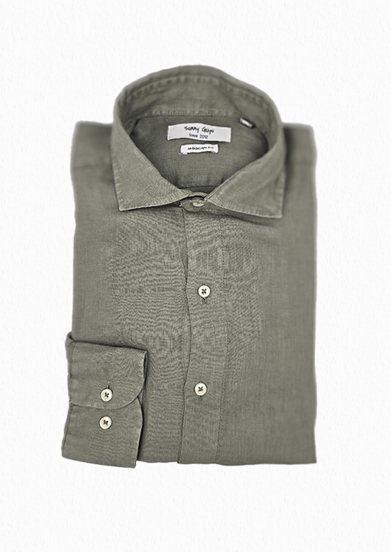 Sunny Guys Chemises Kaki / S Chemise Sunny Guys - Chemise en Lin