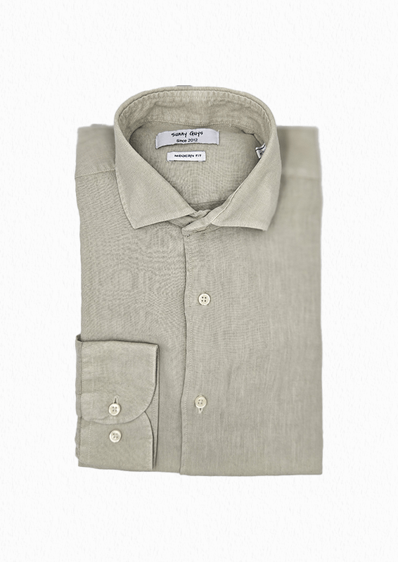 Sunny Guys Chemises Taupe / S Chemise Sunny Guys - Chemise en Lin