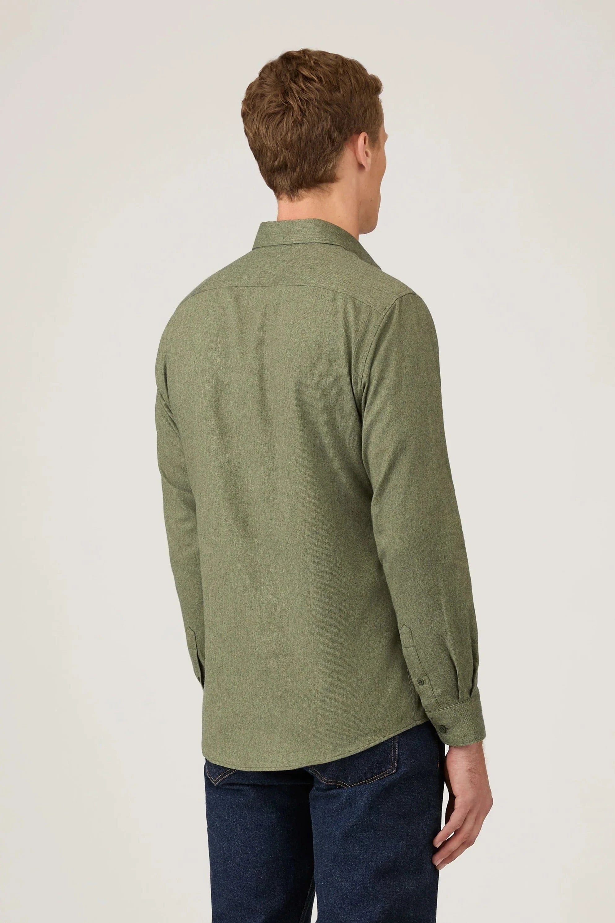 SUNSPEL Chemises Chemise Sunspel - Chemise boutonnée en flanelle