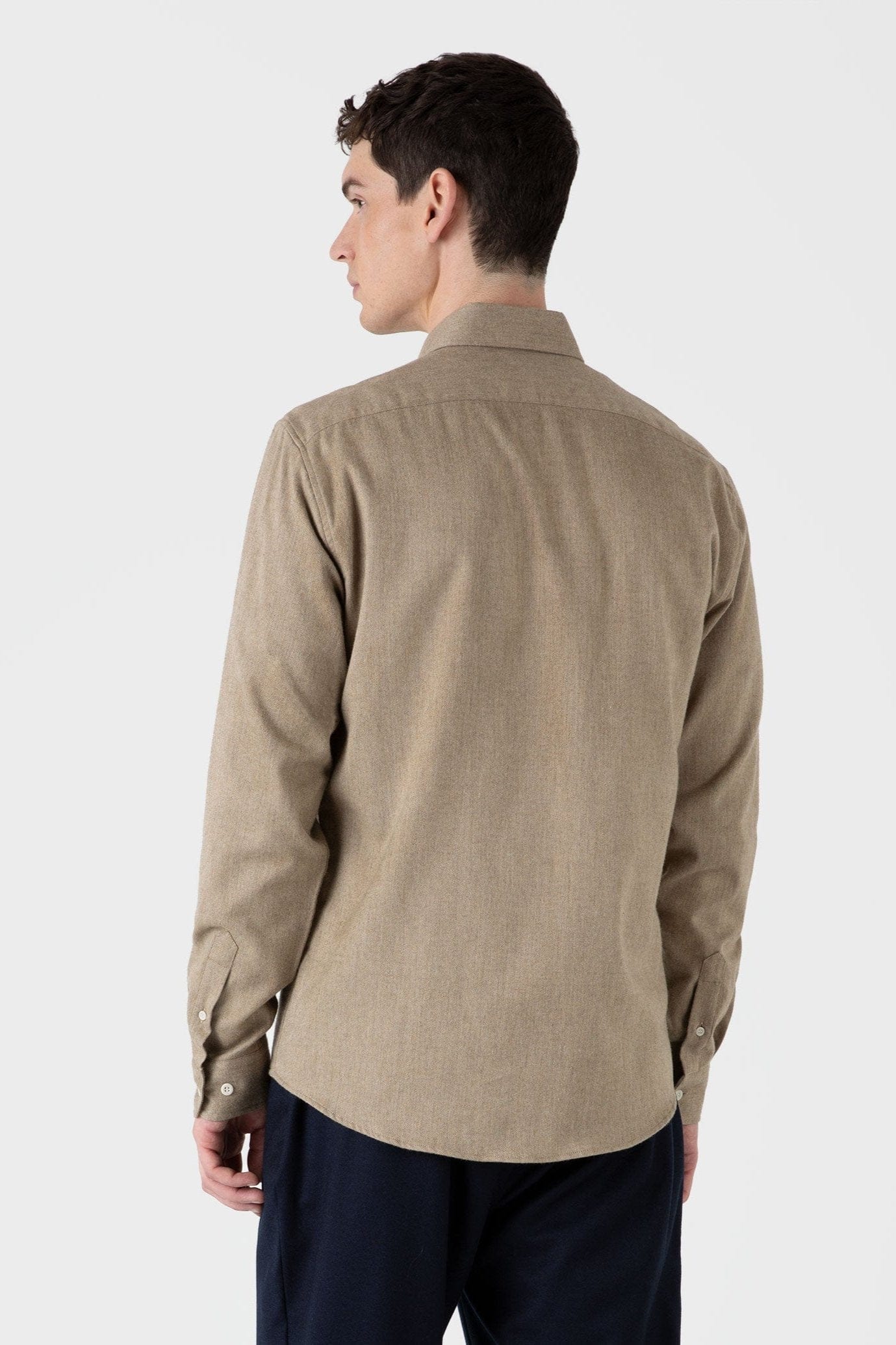 SUNSPEL Chemises Chemise Sunspel - Chemise boutonnée en flanelle