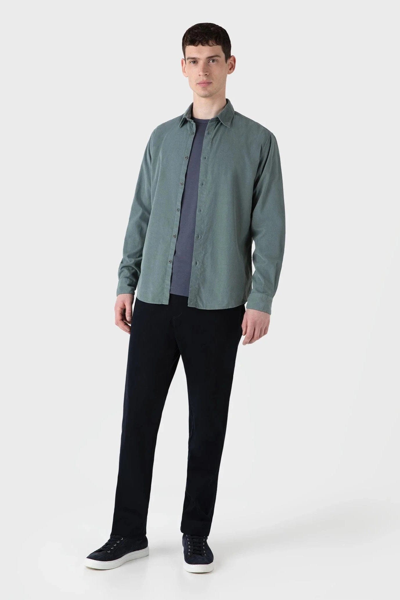 SUNSPEL Chemises Chemise Sunspel - Chemise en velours côtelé