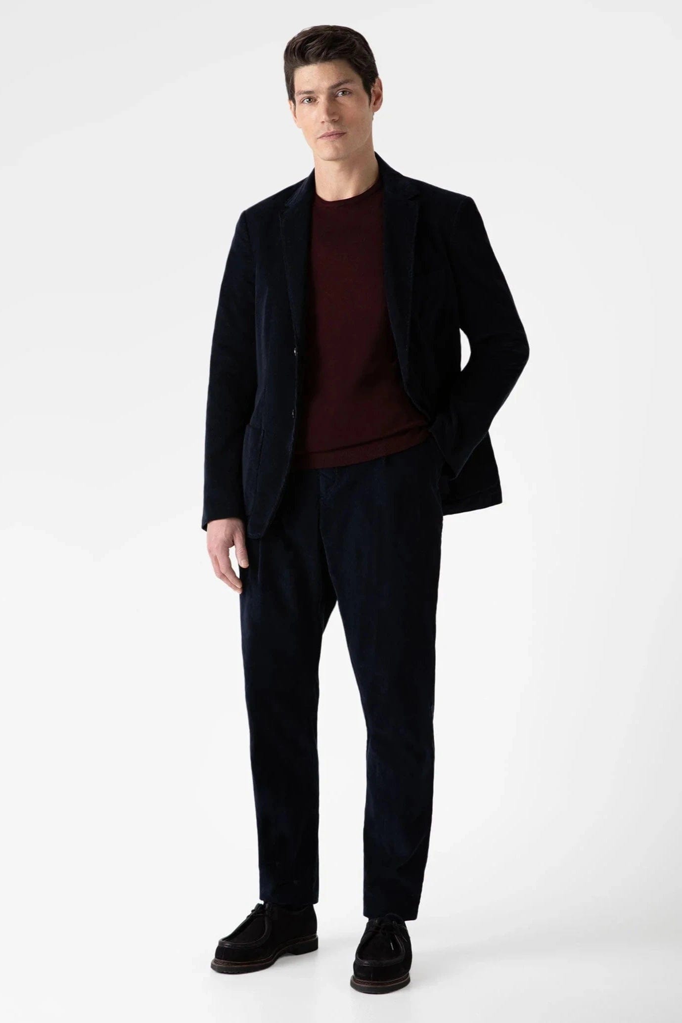 SUNSPEL Pantalons Pantalon Sunspel - Pantalon plissé en velours côtelé