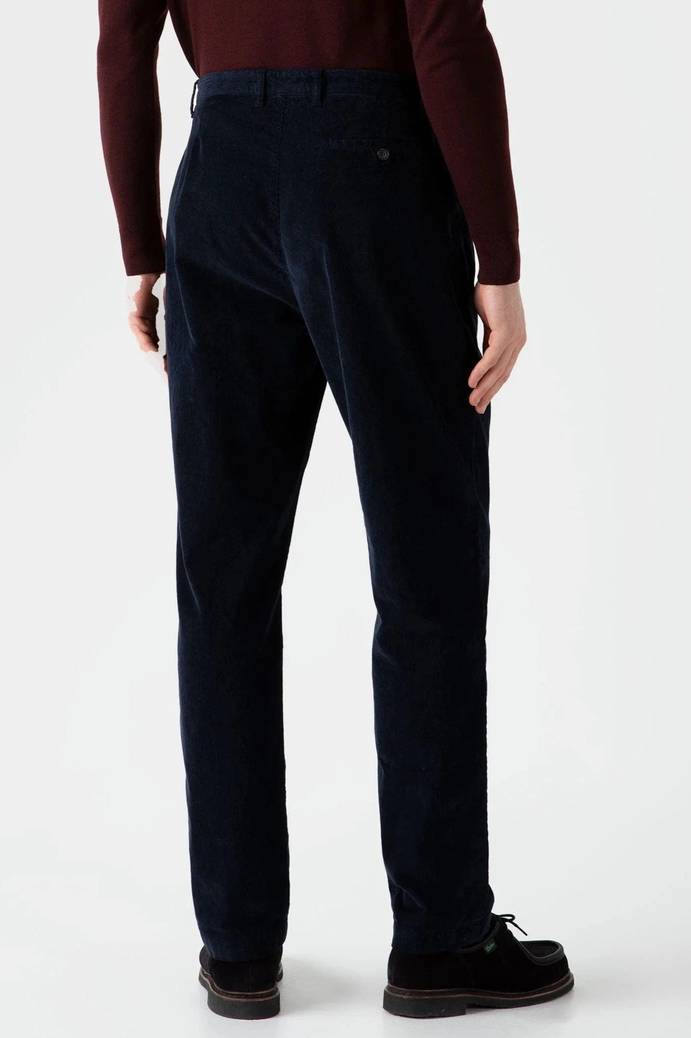 SUNSPEL Pantalons Pantalon Sunspel - Pantalon plissé en velours côtelé