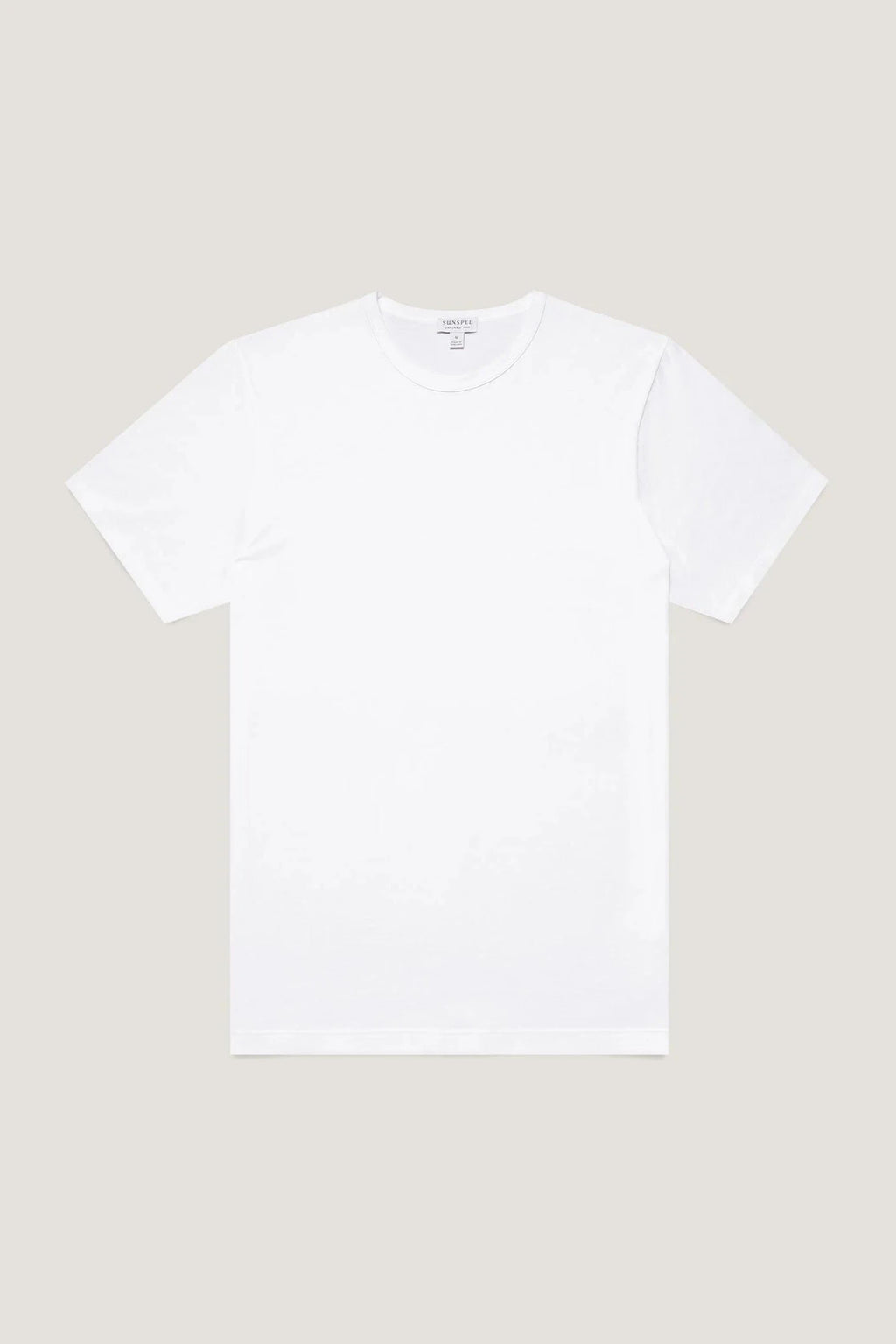 SUNSPEL Polo/T-shirt Blanc / S T‑shirt Sunspel - T‑shirt classique