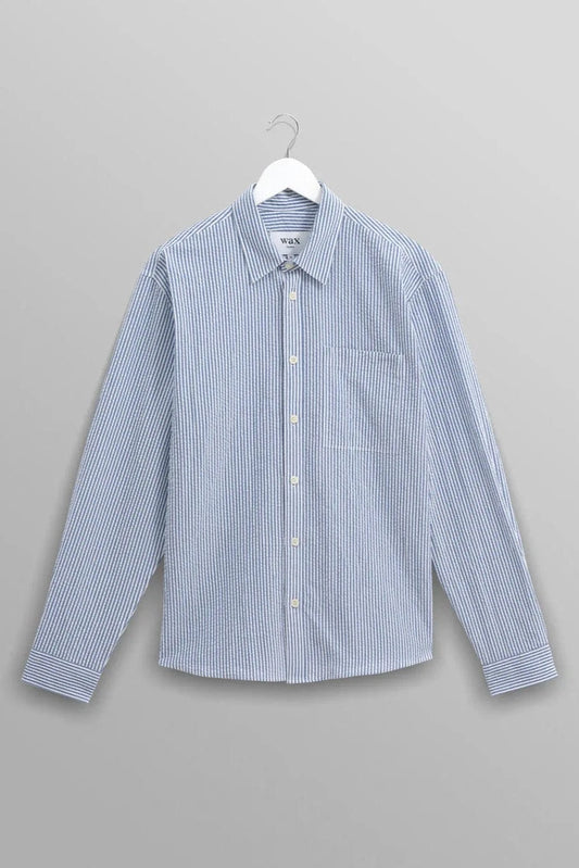 WAX LONDON Chemises Chemise Wax London - Rove Seersucker Shirt