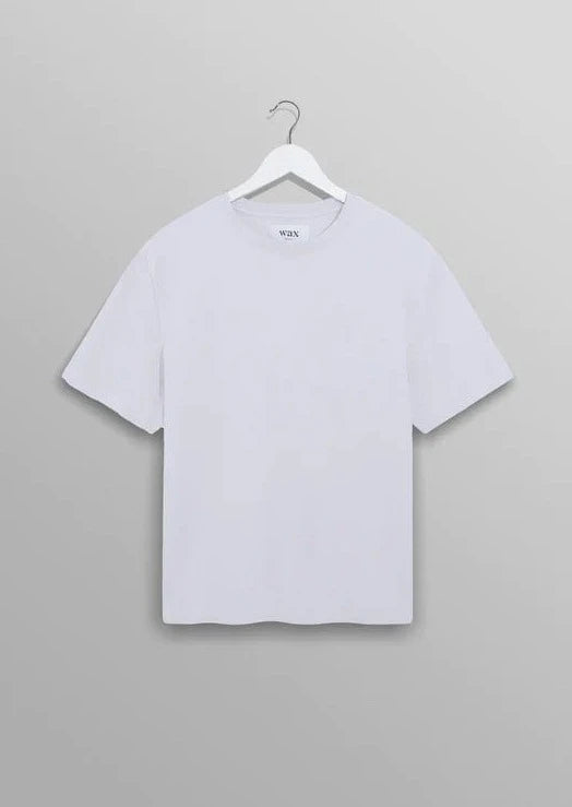 Wax London Chemises White / S T-shirt Wax London - Dean T-Shirt Textured