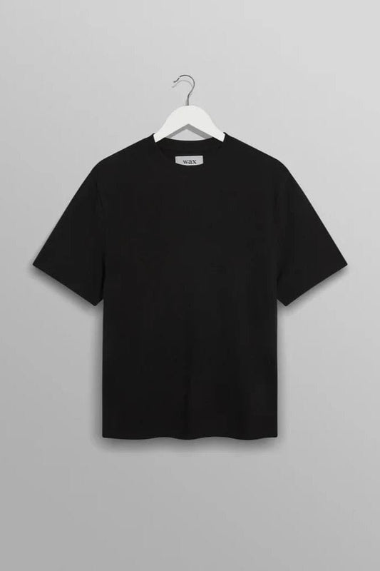 WAX LONDON Polo/T-shirt BLACK / S T-Shirt Wax London - Dean T-Shirt Textured