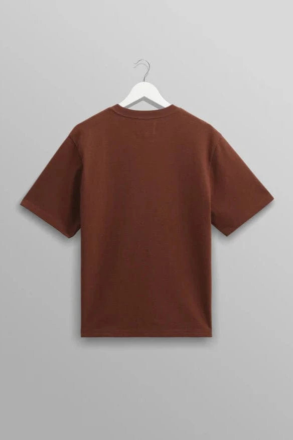 WAX LONDON Polo/T-shirt T-Shirt Wax London - Dean T-Shirt Textured Color