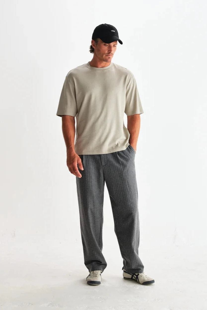 WAX LONDON Polo/T-shirt T-Shirt Wax London - Milton Organic Emorised Cotton T-Shirt