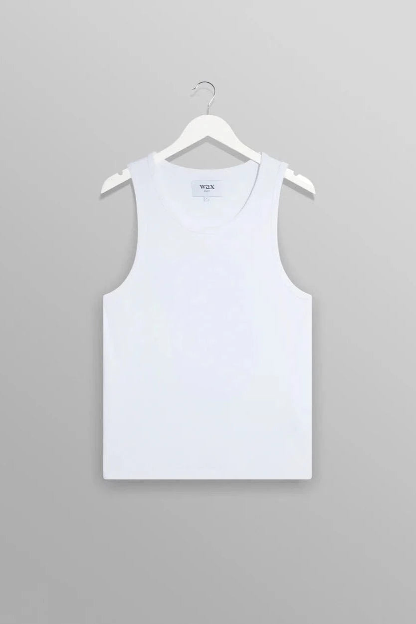 WAX LONDON Polo/T-shirt WHITE / XS Débardeur Wax London - Montague Vest