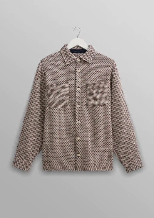 Wax London Veste/Blouson Rust/Multi / S Sur-chemise Wax London - Whiting Overshirt Chiltern